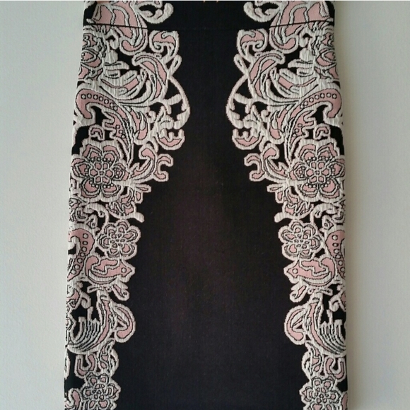 BCBGMaxAzria Natalee jacquard pencil skirt - Picture 4 of 4